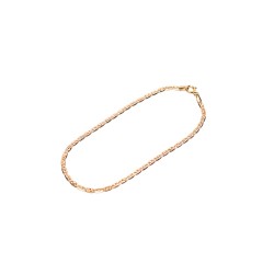 PULSERA ORO 10K GUCCI DIAM M.18 VL3 FLOR MEX.