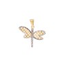DIJE ORO 10K LIBELULA FLZ COMB MEX.