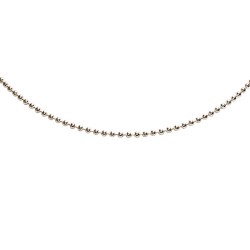 CADENA PLATA .925 BOLITAS M.50 GP00  MEX. BL120