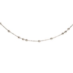 CADENA PLATA .925 BOLA 3X2 M.55 GP0 MEX. BL120DV30032