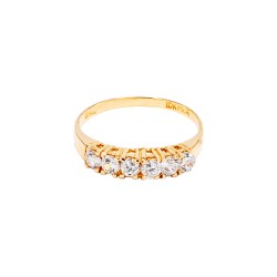 ANILLO ORO 10K CHURUMBELA MOD. AD274 AMA MEX.