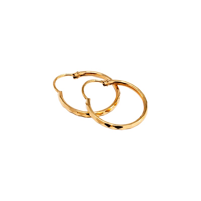 ARRACADAS ORO 10K CAÑONCILLO #3 AMA MEX.